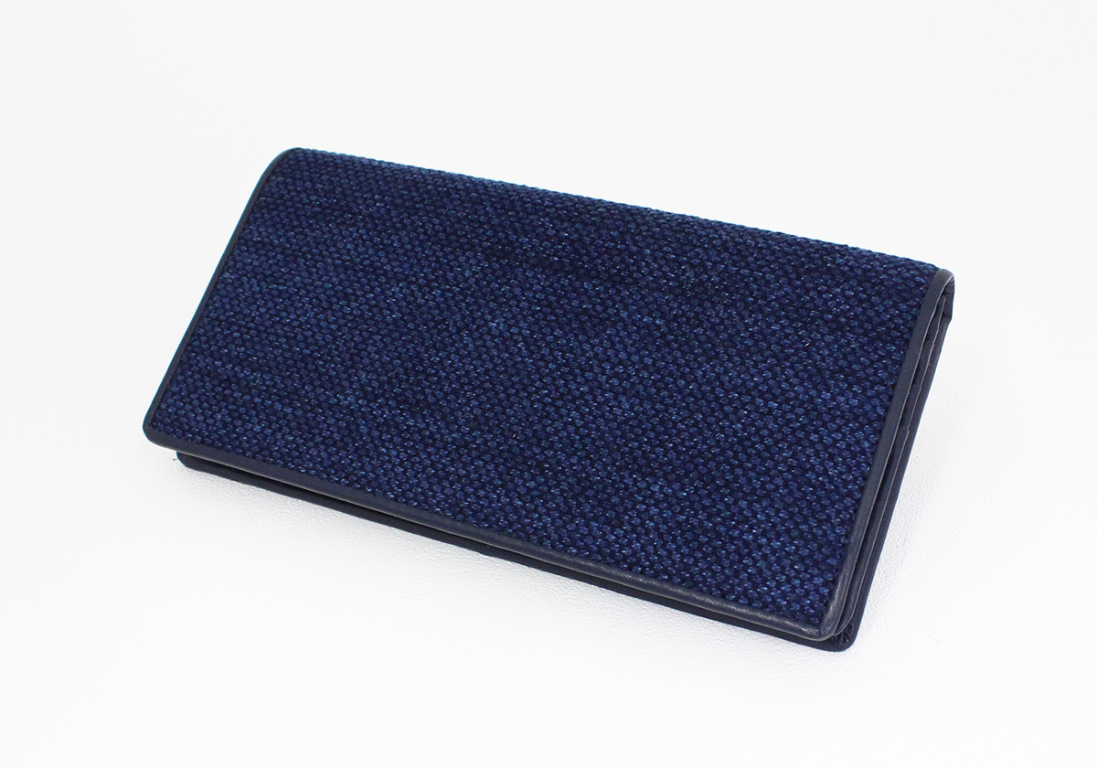 武州正藍染 Sashiko Wallet 長財布 | これいい和（コレイイワ）の